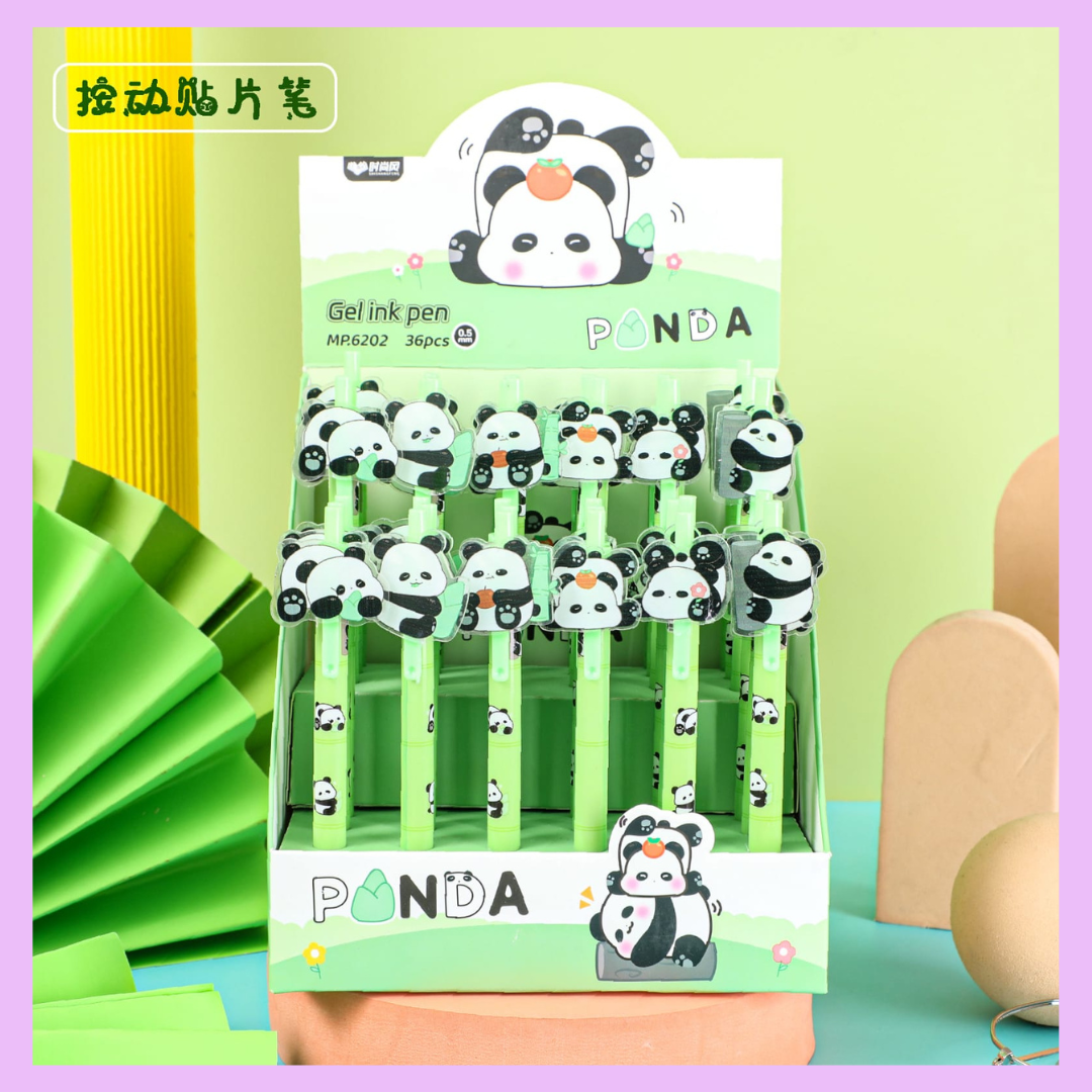Panda Click Gel Pens