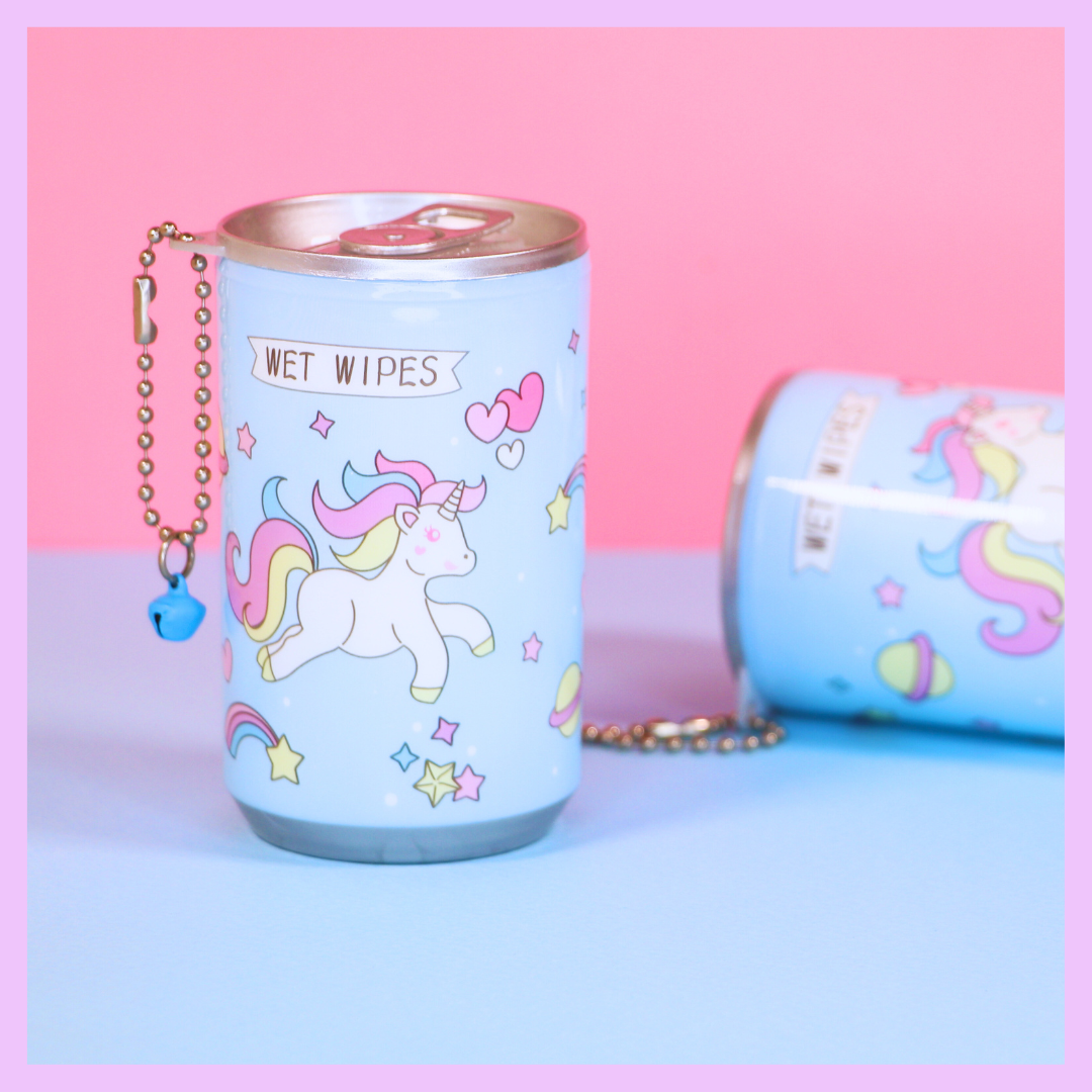Wet Wipes Can- Unicorn