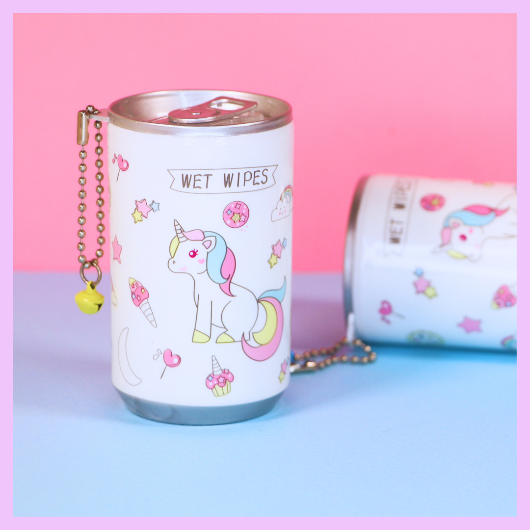 Wet Wipes Can- Unicorn