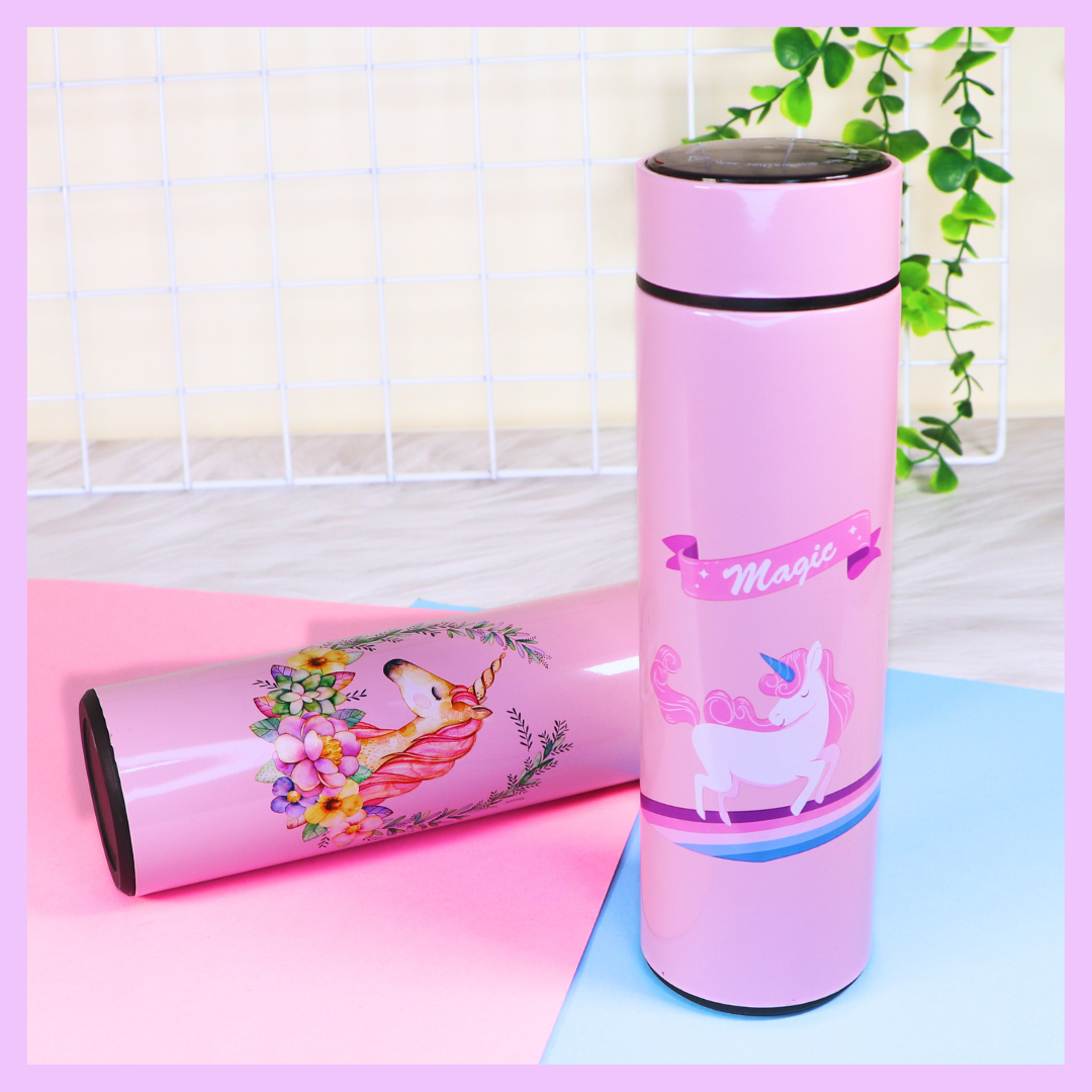 Unicorn Bottle Stainless Steel with Temperature Display 500 ml