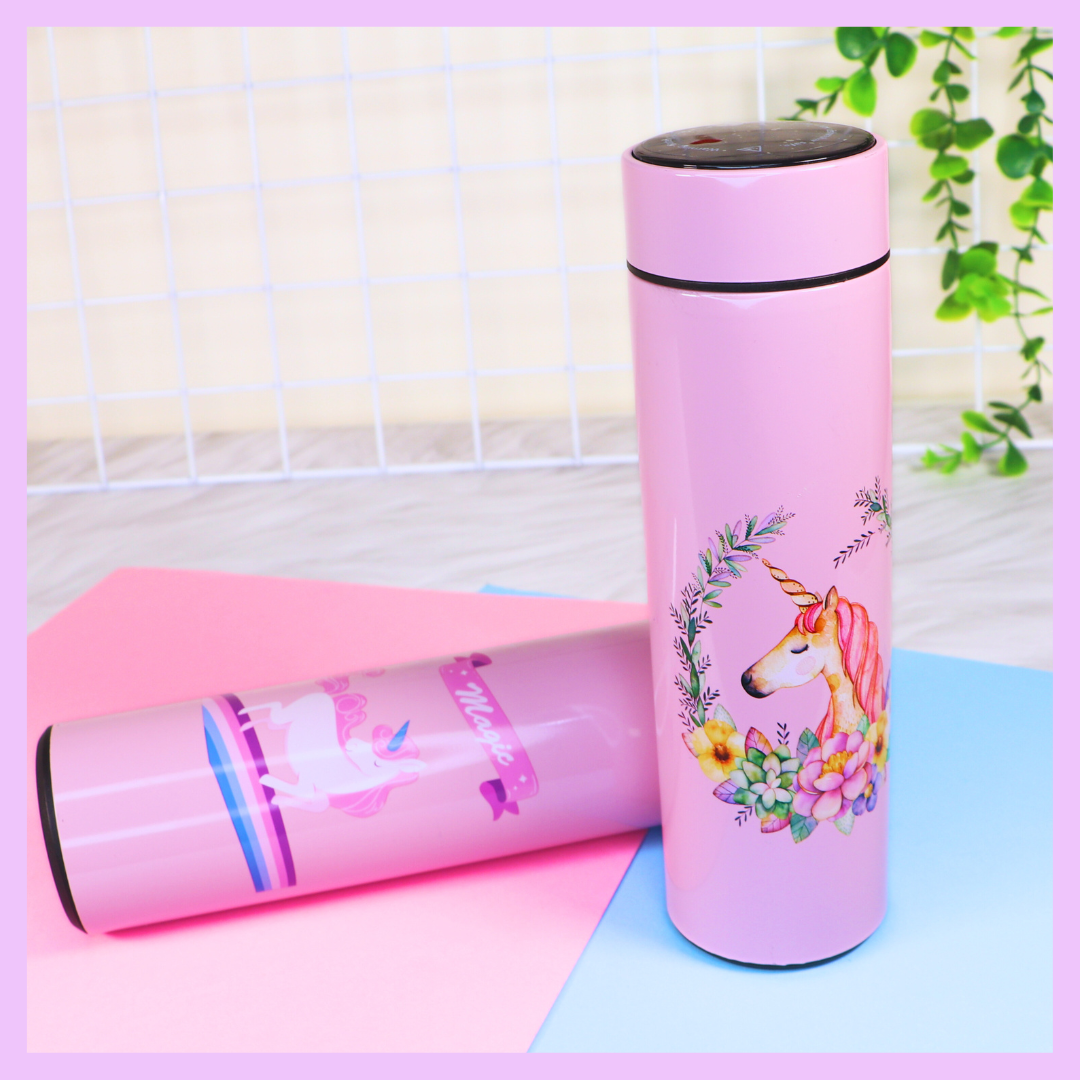 Unicorn Bottle Stainless Steel with Temperature Display 500 ml