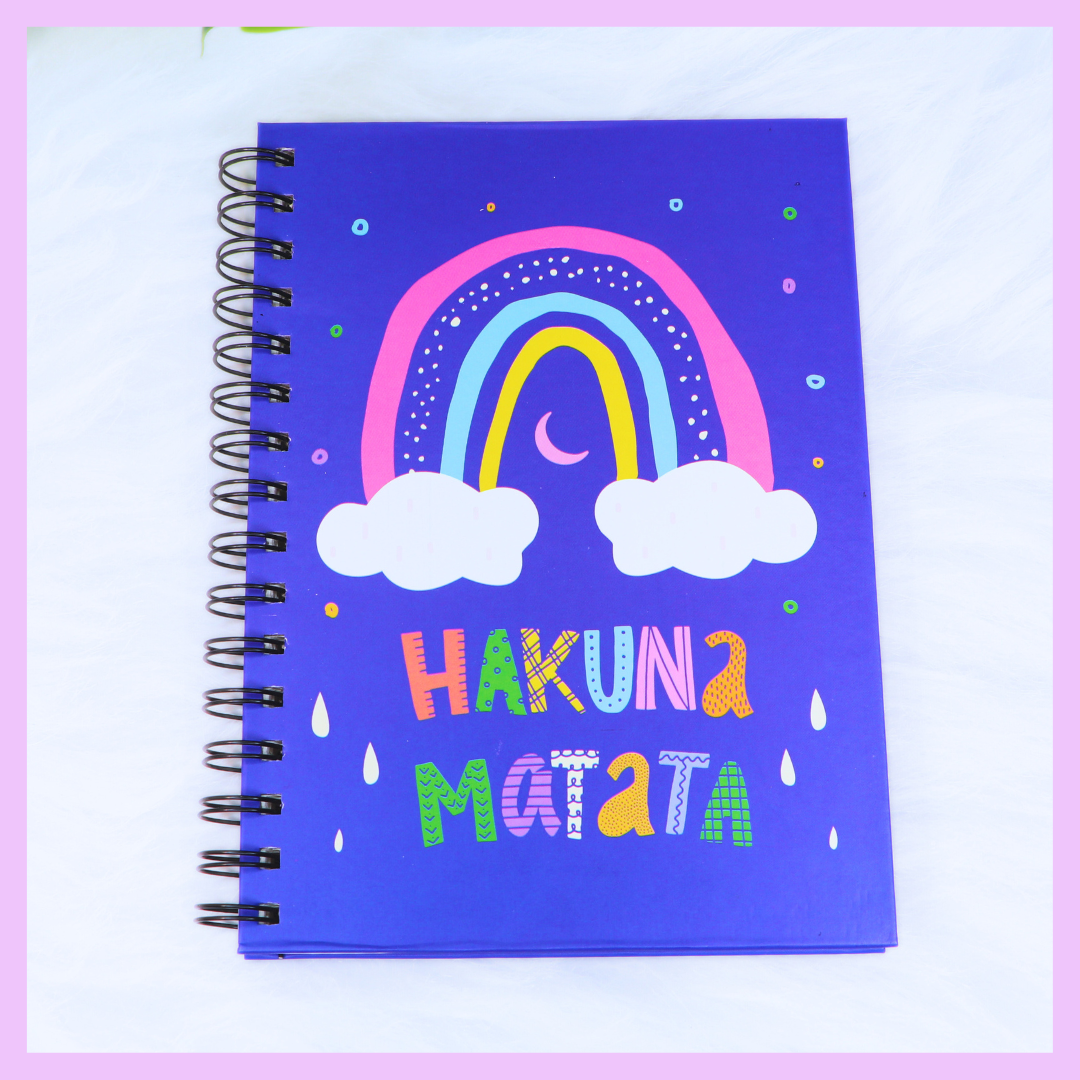 Assorted Spiral Diary A5