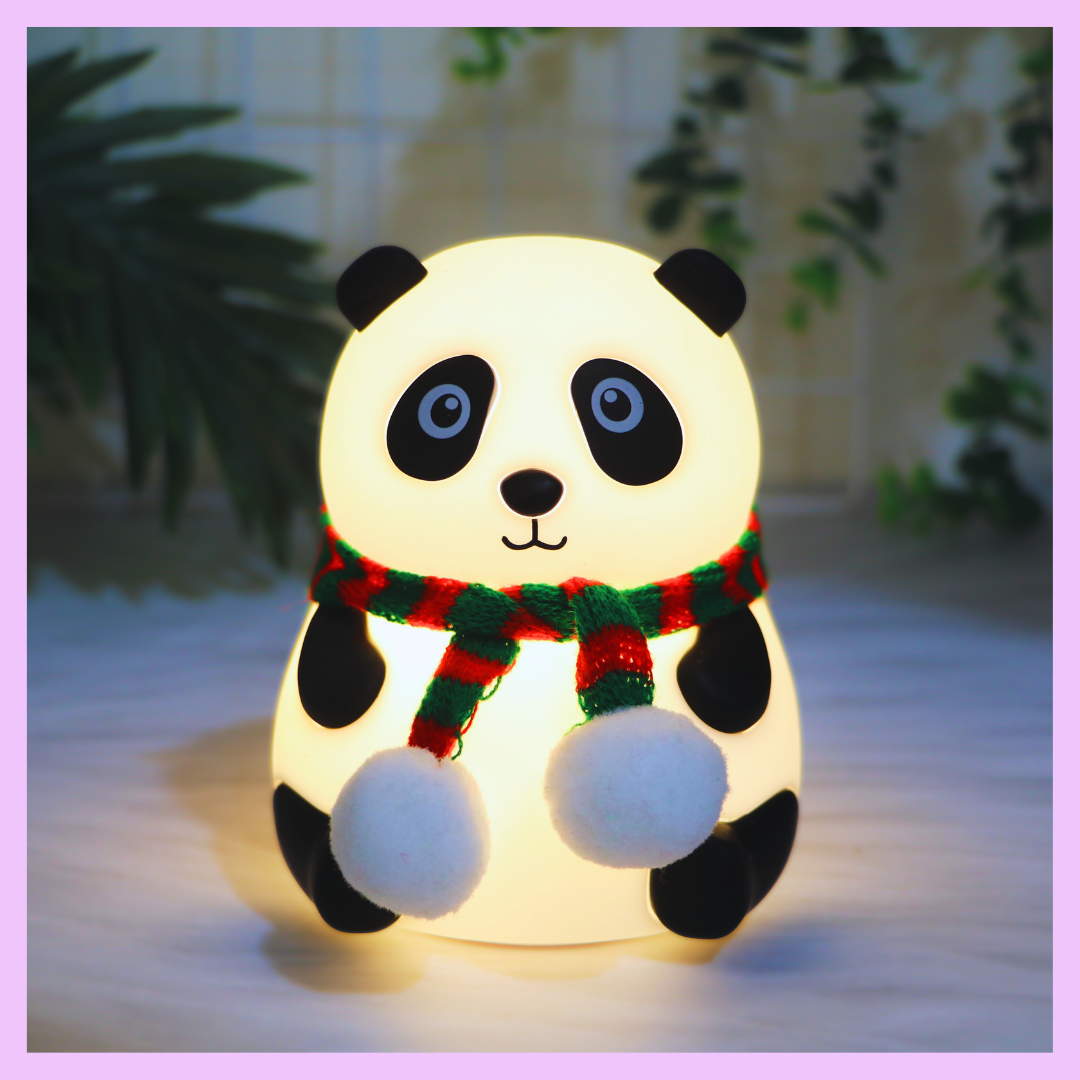 Silicone Panda Touch Lamp