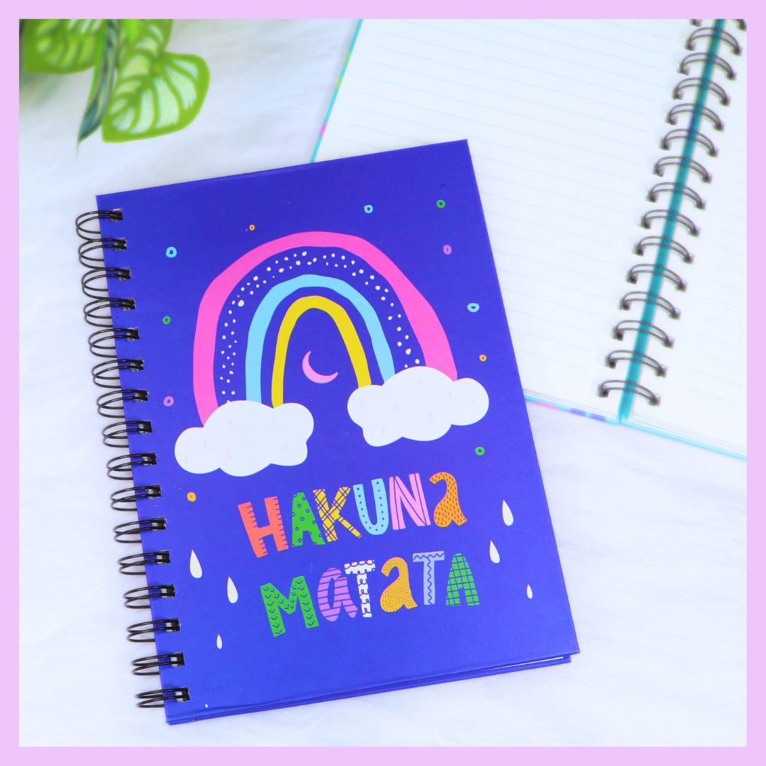 Assorted Spiral Diary A5