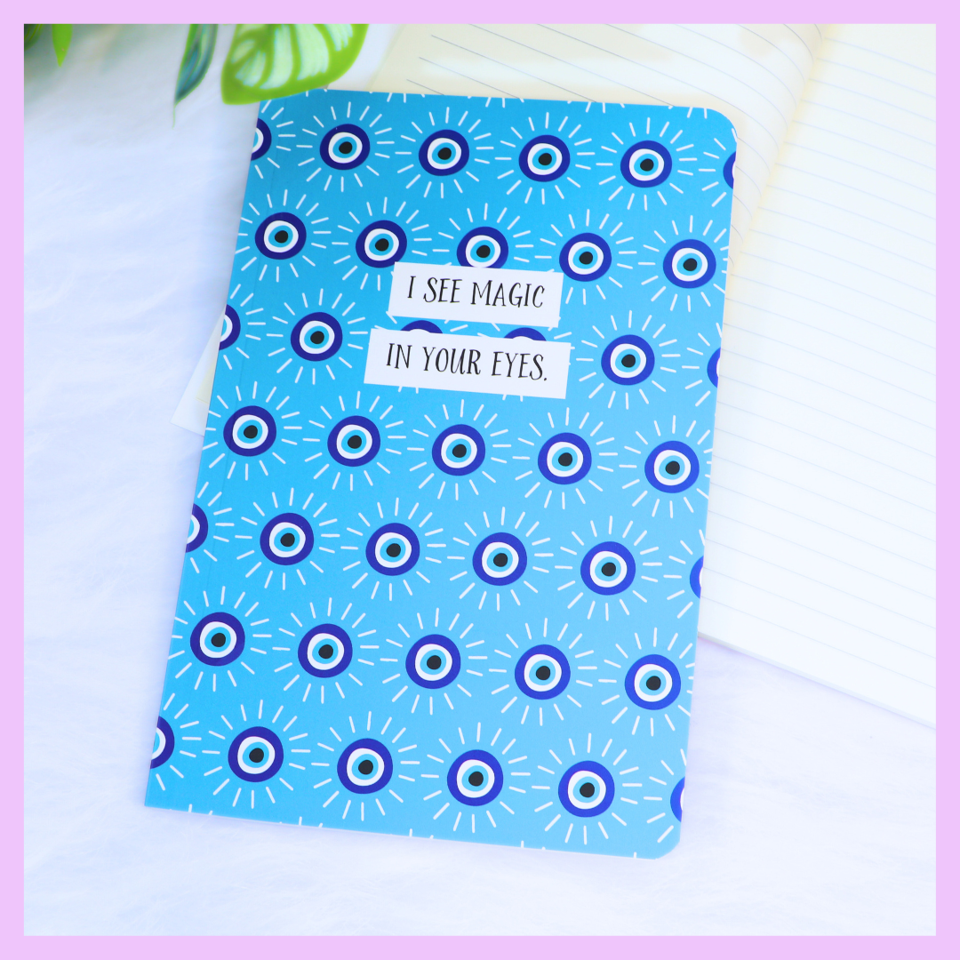Quirky Print Slim Diary -Assorted