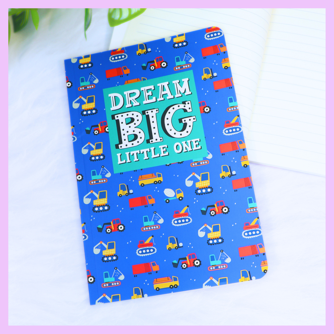 Quirky Print Slim Diary -Assorted