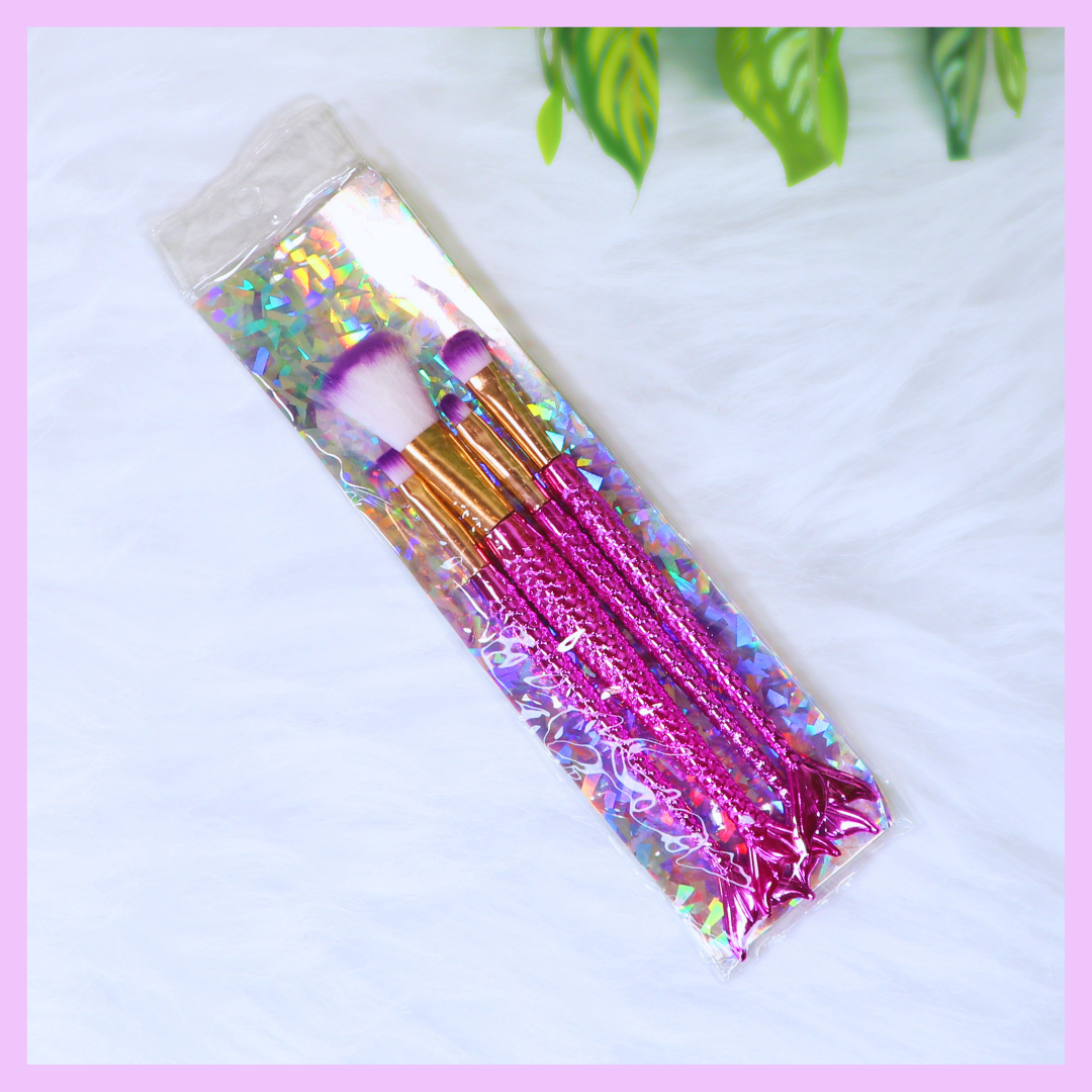 Mermaid Makeup Brush - Set of 4