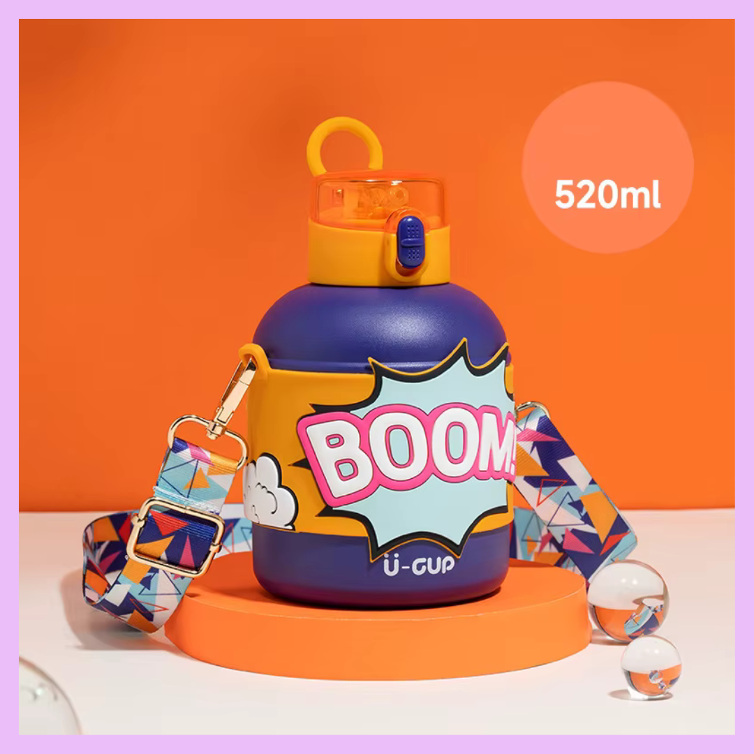 Boom Vacuum Flask Bottles - steel - Assorted Colors 520ML