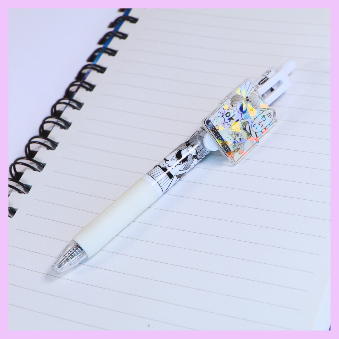 White anime pen design 1 alternate view