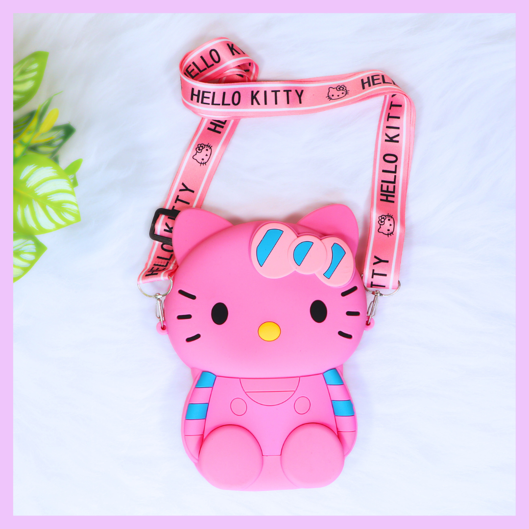 Silicone Sling Bag for Kids - Hello Kitty