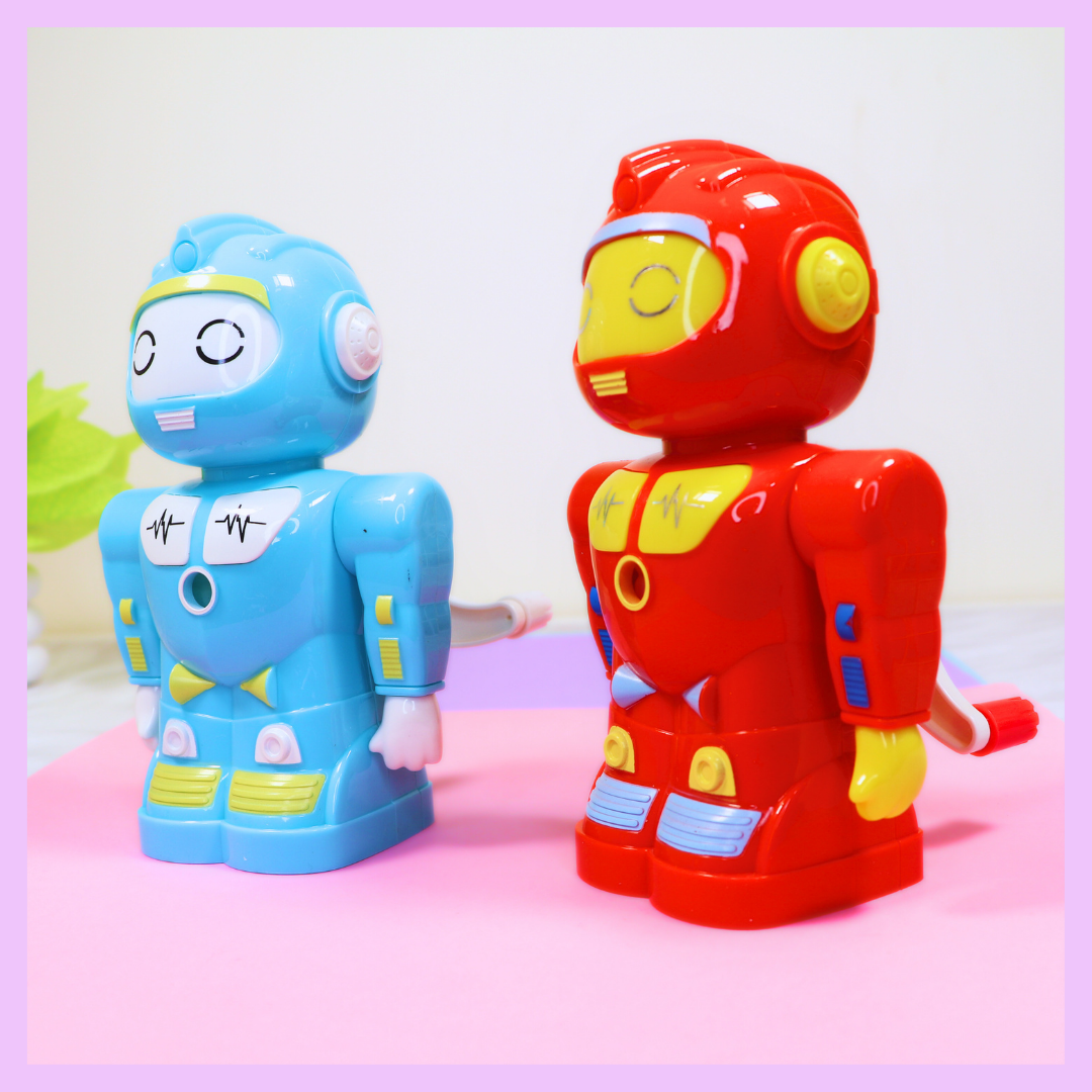 Robot Sharpener- Assorted Colours