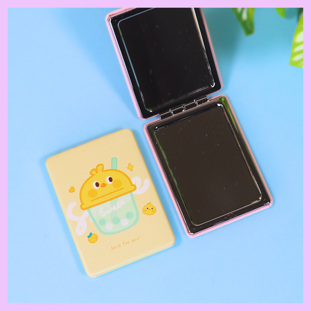 Compact Pocket Mirror - Sipper