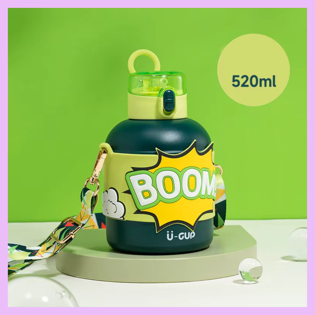 Boom Vacuum Flask Bottles - steel - Assorted Colors 520ML