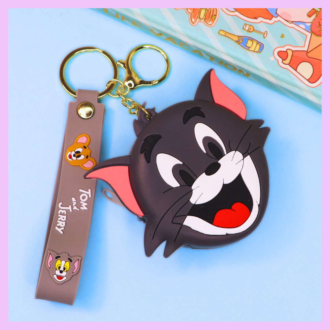 Tom & Jerry Coin Pouch Keychain
