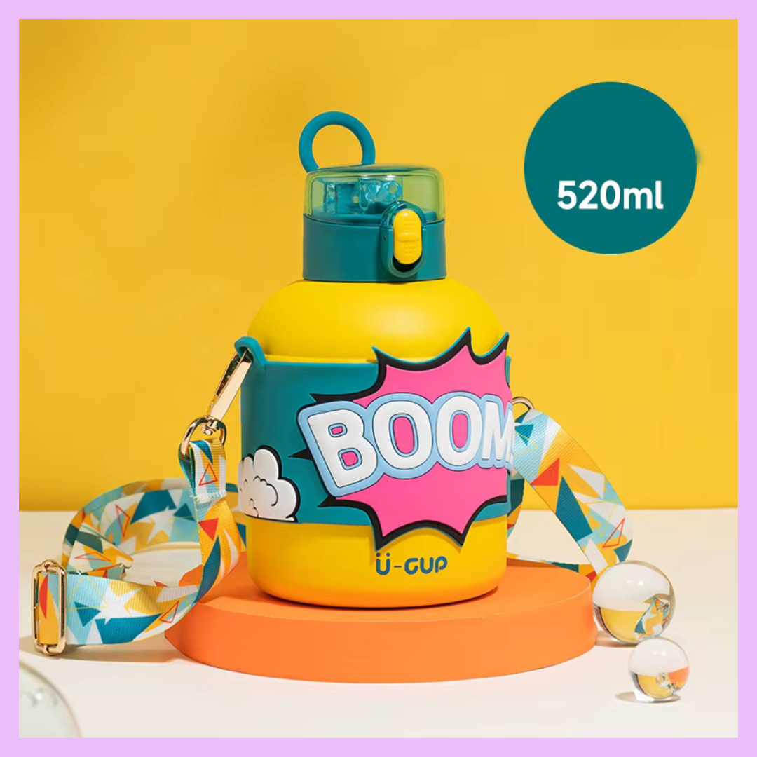 Boom Vacuum Flask Bottles - steel - Assorted Colors 520ML