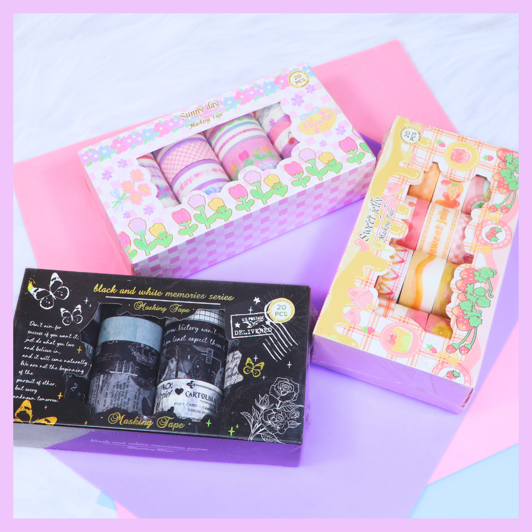 Washi Tapes (Set of 20)