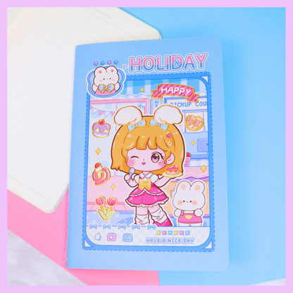 Kawaii Notebook-Kawaii Girl Theme