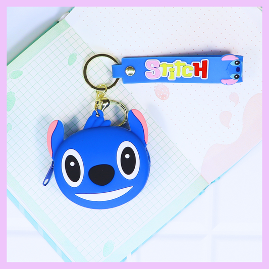 Silicone Coin Pouch -Stitch