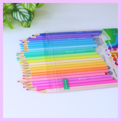 Color Pencil - Pastel Set of 24
