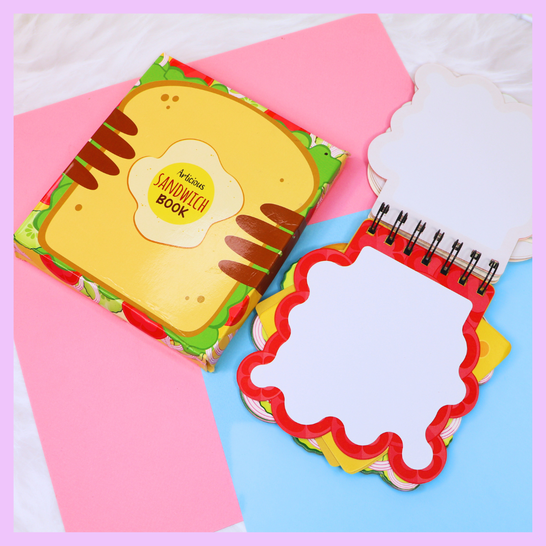Sandwich Spiral Note Book