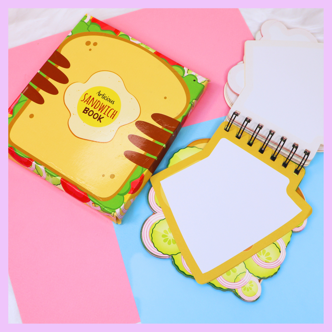 Sandwich Spiral Note Book