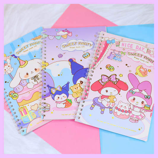 Sanrio Spiral Notebook