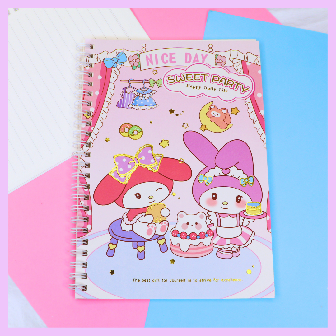 My Melody Sanrio spiral notebook