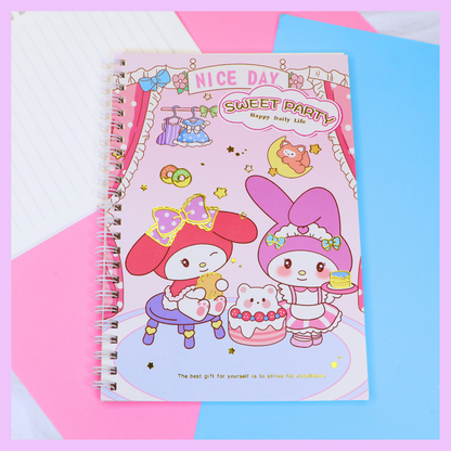 Sanrio Spiral Notebook