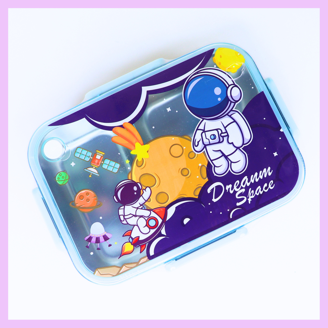 Lunch Box 3 Grid 750 ml Stainless Steel