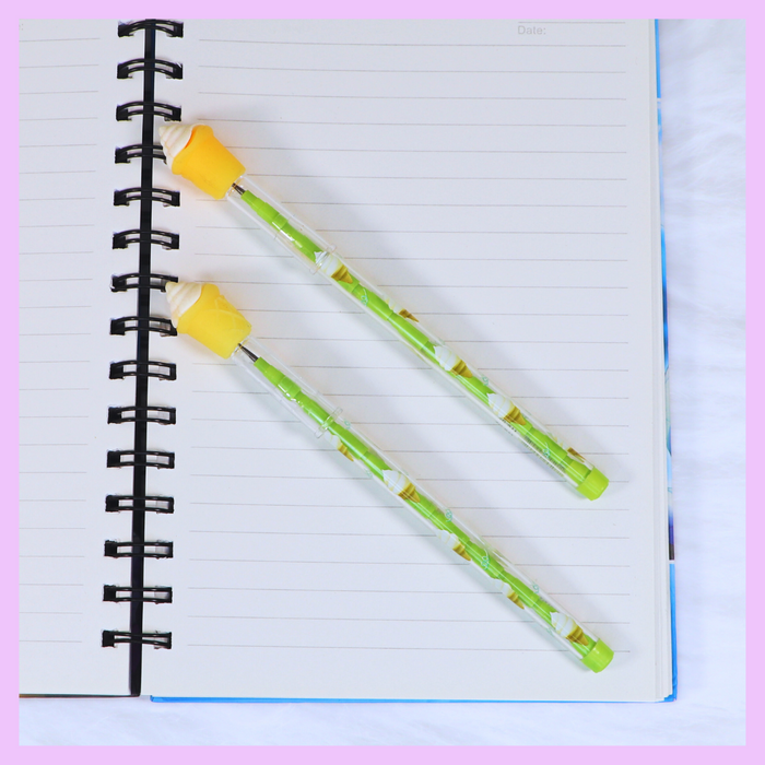 Ice cream themed push pencil