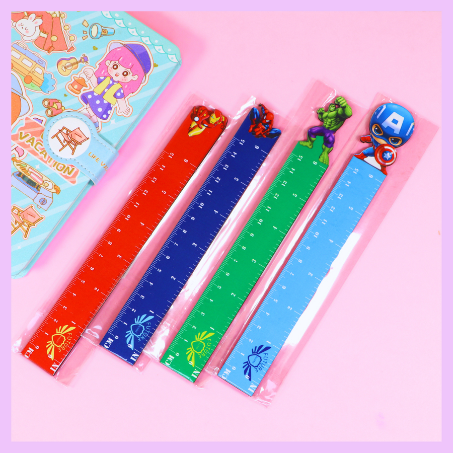 Avengers wooden ruler for kids