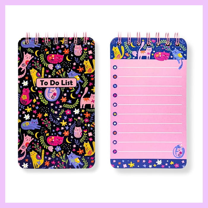 Mini To Do List Cat cover