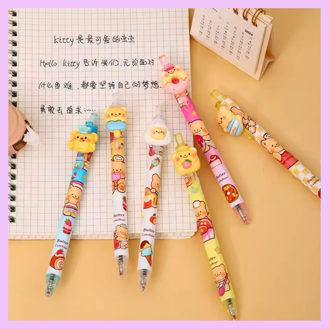 Cute Bear  Gel Pens