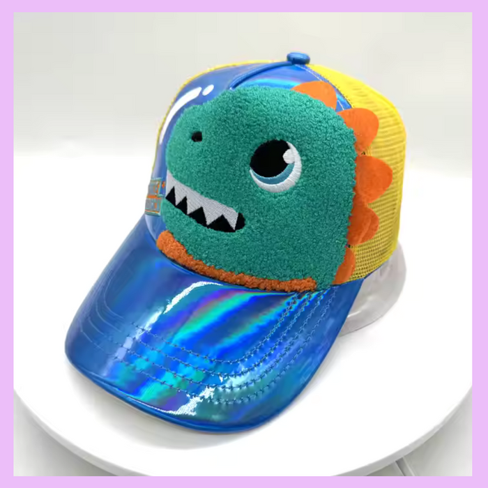 Premium kids cap - dinosaur design