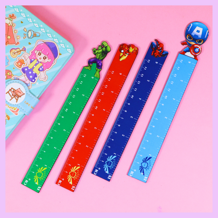 Avengers wooden ruler alternate design