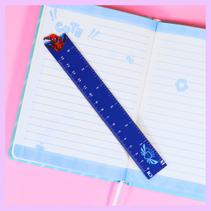 Spider-Man Avengers wooden ruler
