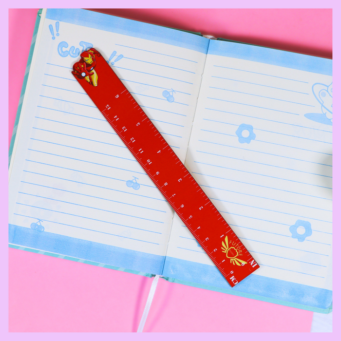 Iron Man Avengers wooden ruler