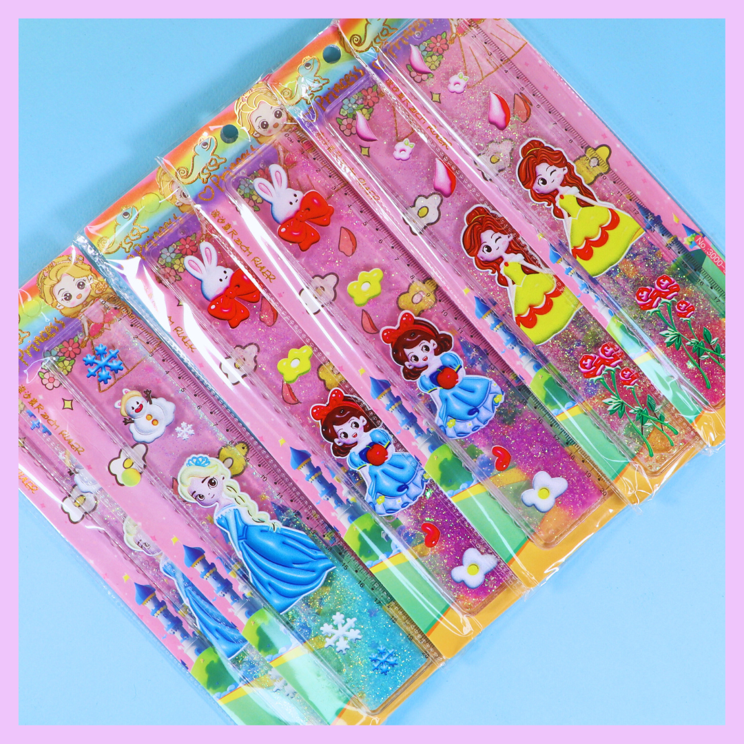 Disney Princess water glitter mini scale