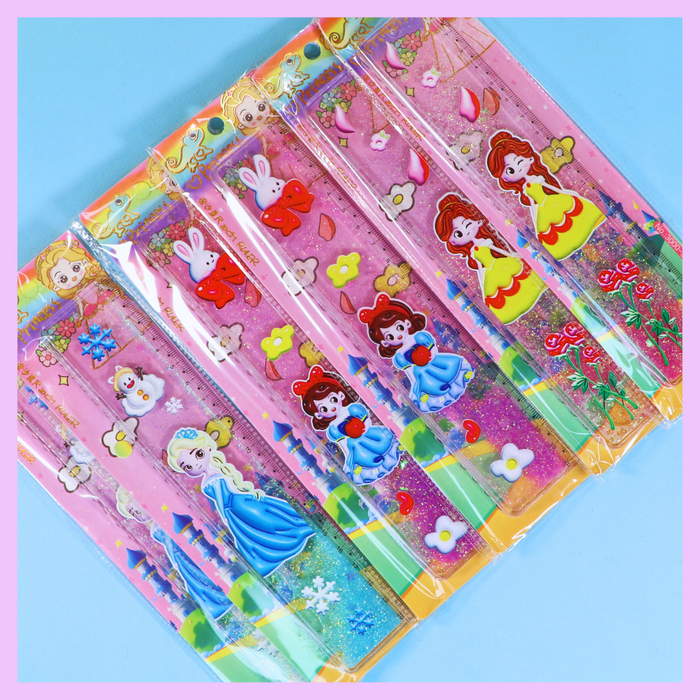 Disney Princess water glitter mini scale