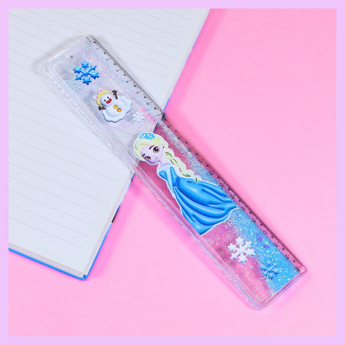 Elsa Disney Princess water glitter mini scale