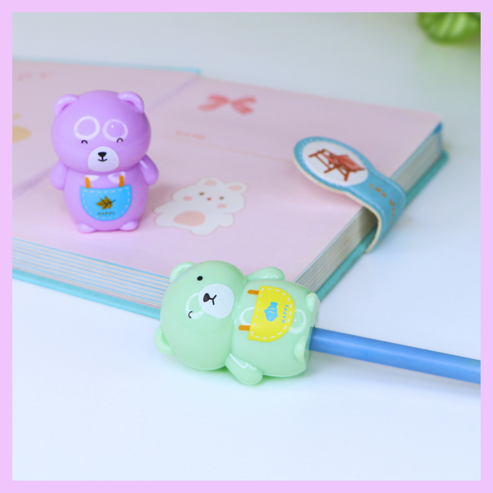 Purple bear sharpener