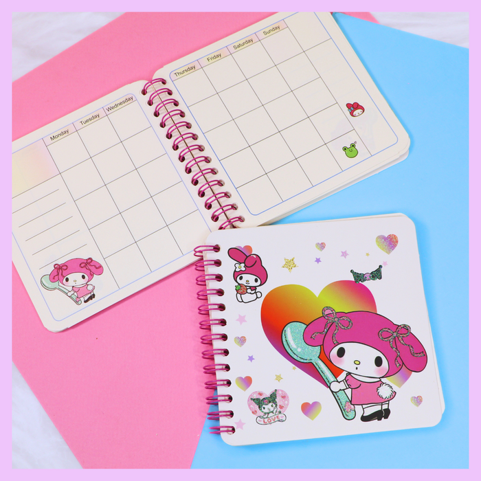 Sanrio spiral diary - My Melody design