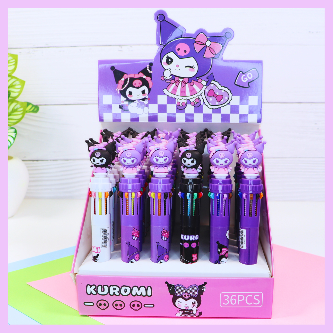 Kuromi Multi color  Ball Pen_1