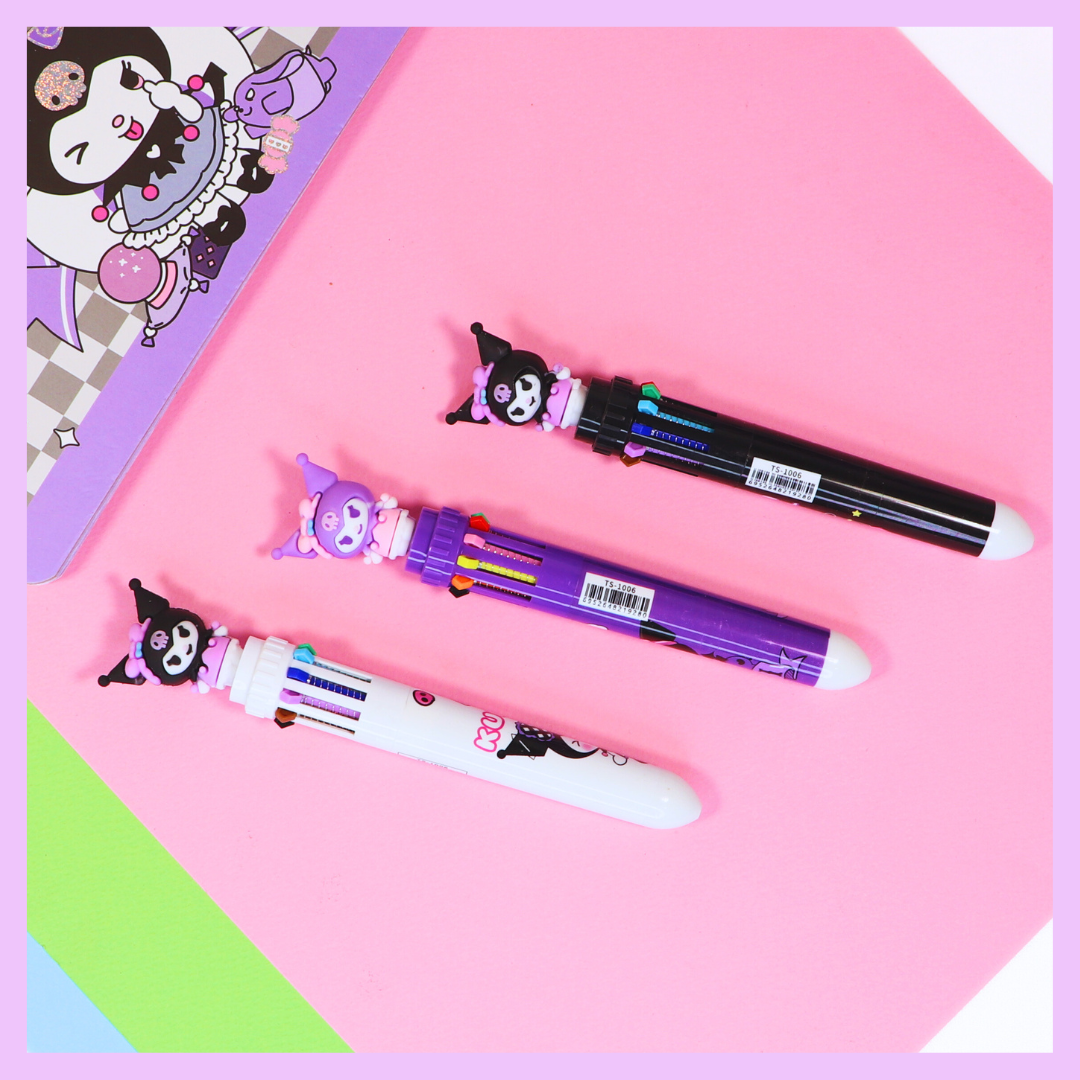 Kuromi Multi color  Ball Pen