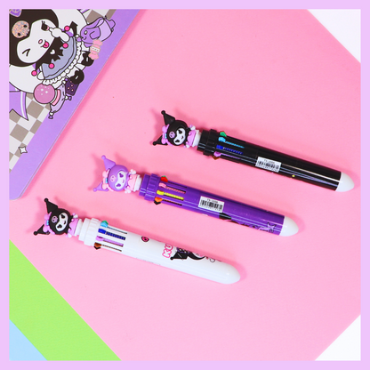 Kuromi Multi color  Ball Pen