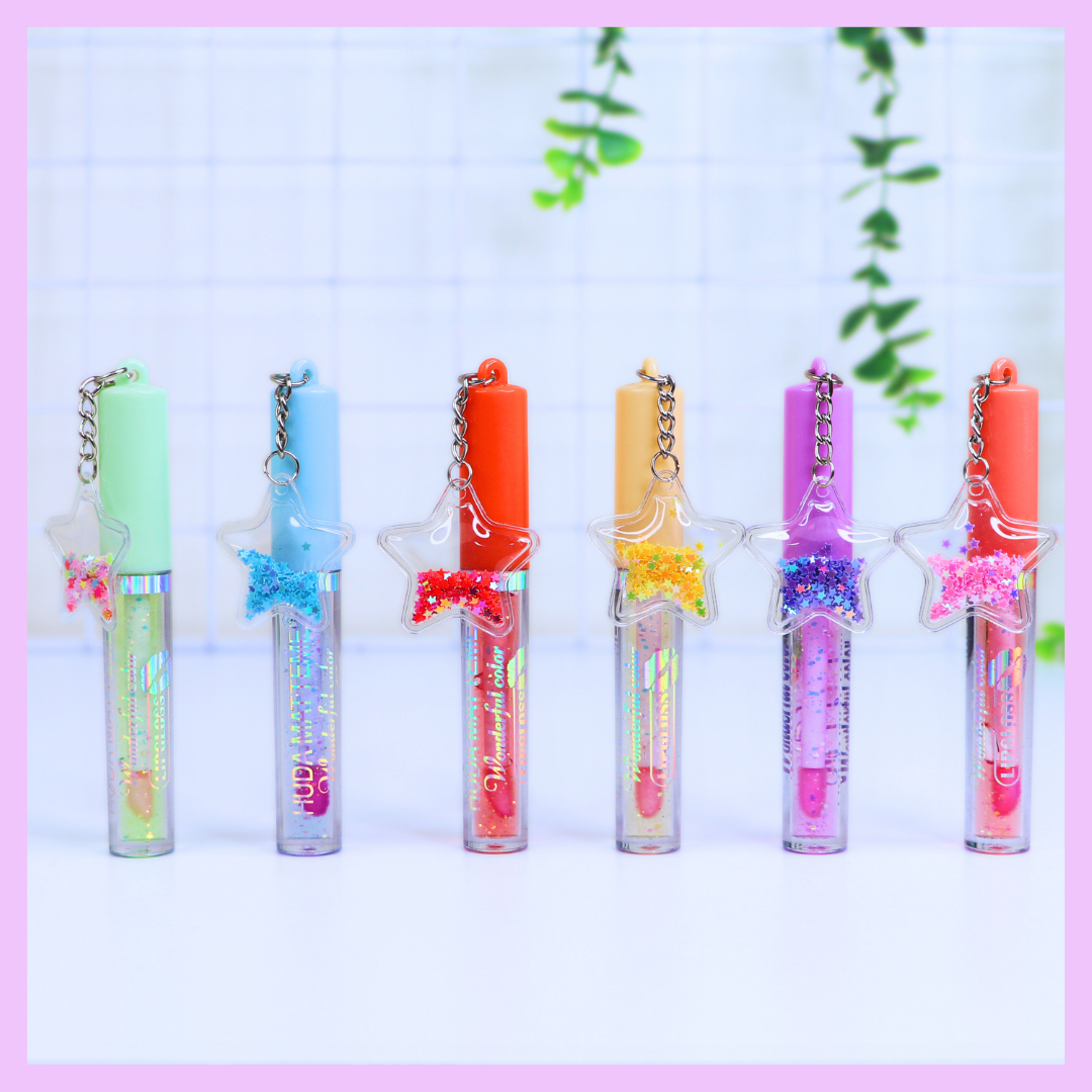Kawaii lip gloss collection