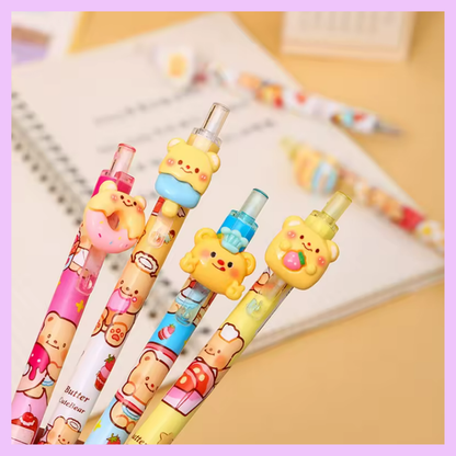 Cute Bear  Gel Pens