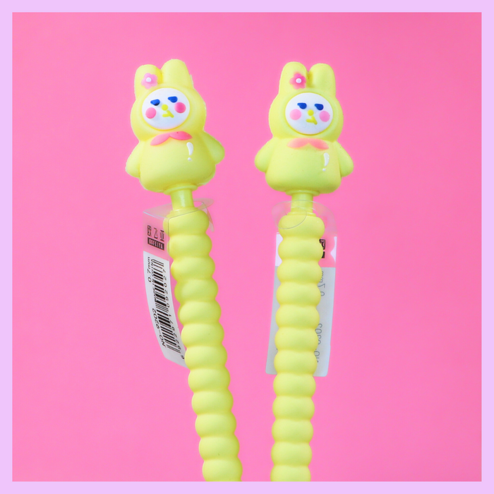 Doll mechanical pencil in yellow