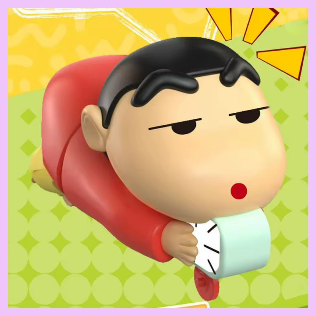 Crawling Shinchan Toy close view