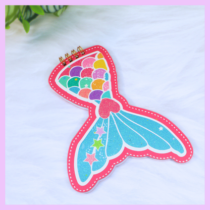 Notebook for kids (Glitter cover)